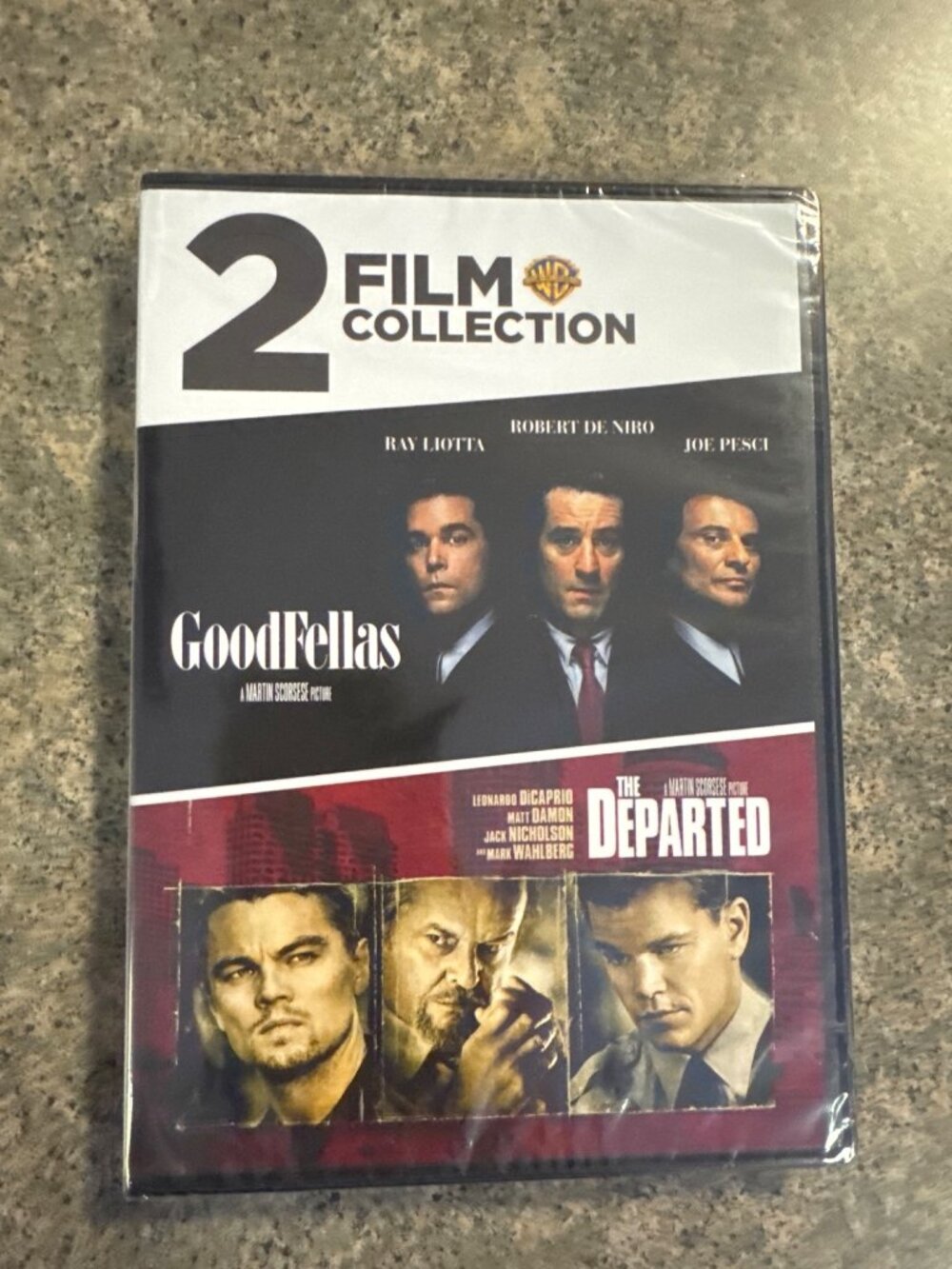 Goodfellas & The Departed 2-Film Collection DVD Martin Scorsese Crime Thrillers